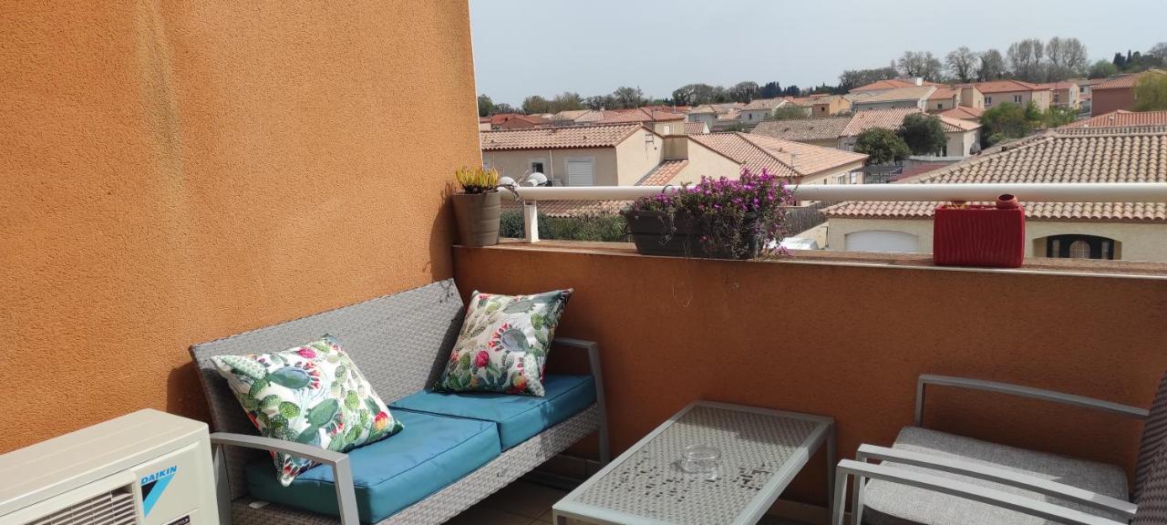 Appartement Avec Grande Terrasse A 15 Mn De La Mer Saint-Esteve  Exterior photo